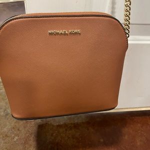 Brown Michael Kors purse. In great condition